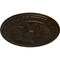 Ekena Millwork Exeter Ceiling Medallion (Fits Canopies up to 3 1/8"), Hand-Painted Bronze, 17 3/4"OD x 1 1/8"P CM17EXBZS - alternate 2